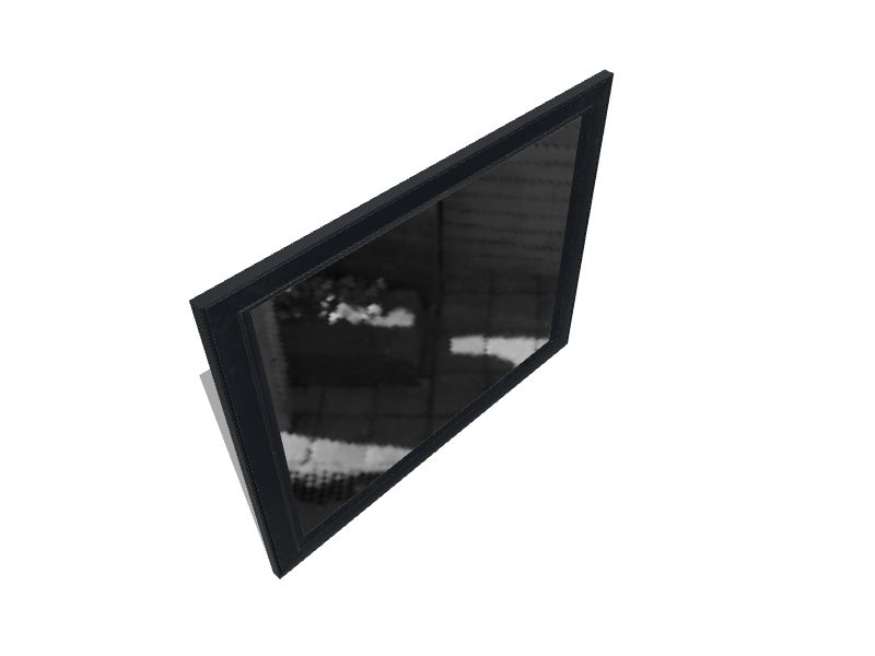 Diamond NOW Goslin 42in x 34in Framed Rectangle Bathroom Vanity