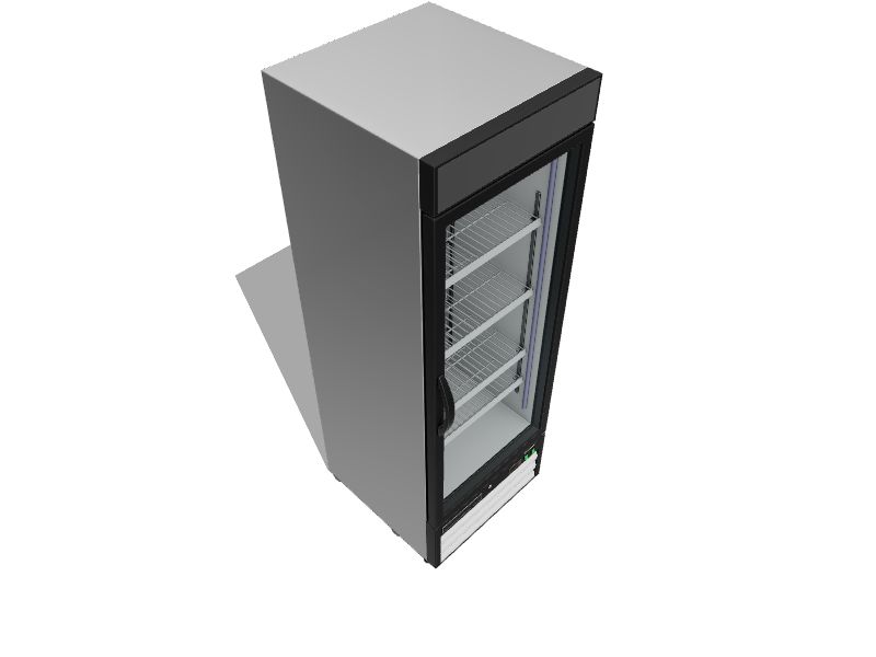 Maxx Cold 16cu ft 1Door Merchandiser Commercial Refrigerator (White