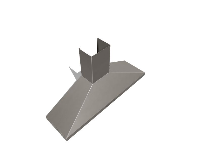 GE 36in Convertible Slate WallMounted Range Hood in the WallMounted