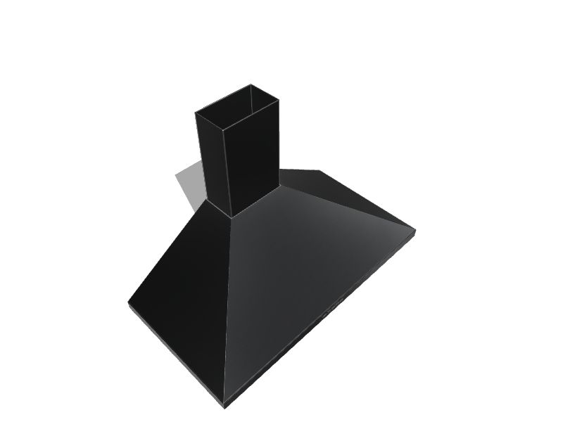 GE 36in Convertible Stainless Steel WallMounted Range Hood in the