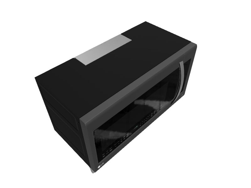 LG Extendavent 2.2cu ft 1000Watt OvertheRange Microwave with Sensor