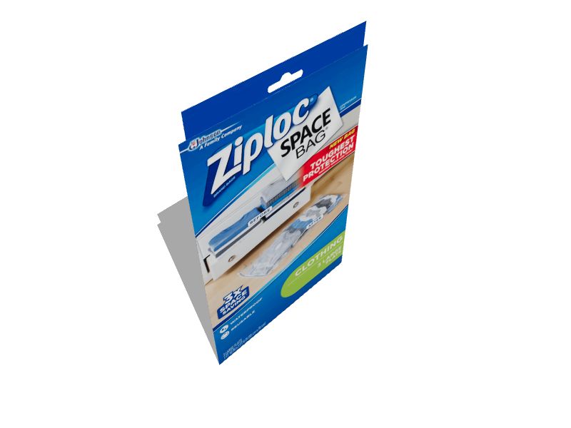 Ziploc Space Bag 3Count Large Heavy Duty Clear Vacuum Seal Storage