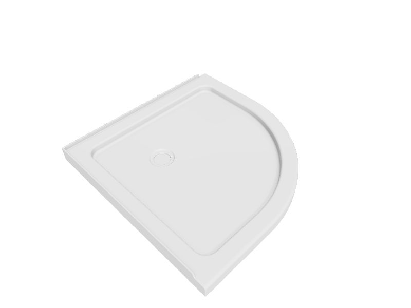 American Standard Axis 38in W x 38in L with Center Drain Neoround