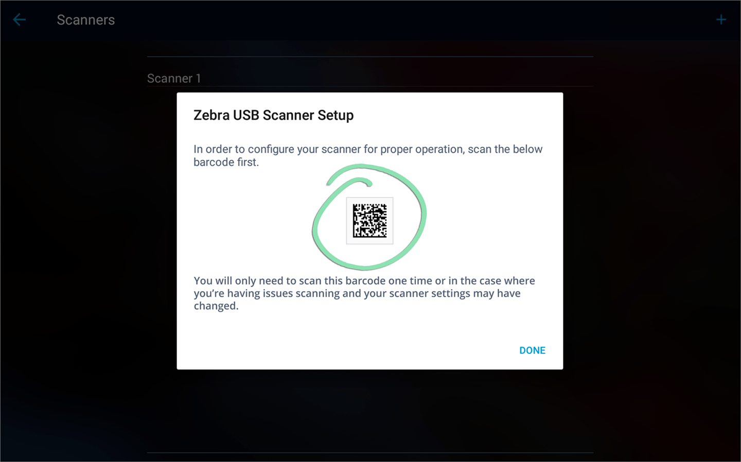 Zebra USB Barcode Scanner Setup ShopKeep Support