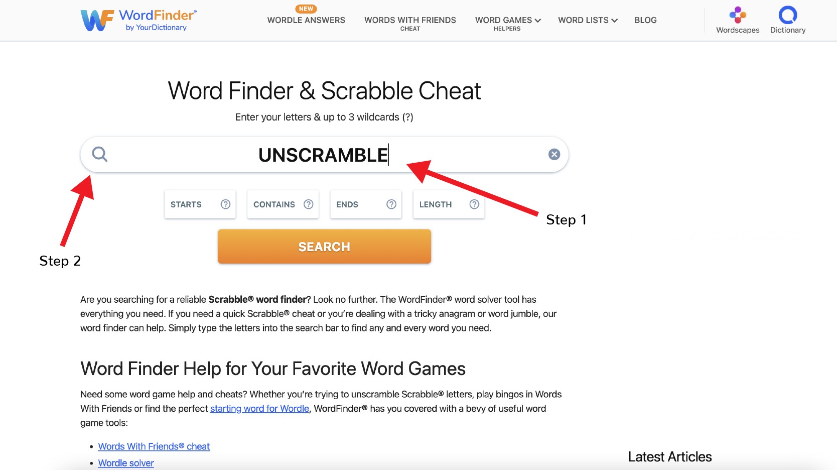 Unscrambler Scrabble Cheat Reviewmotors.co