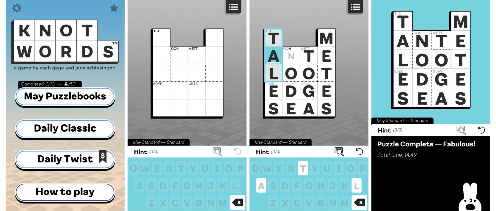 Knotwords The New Word Game Wordle's Creator Calls Incredibly Elegant