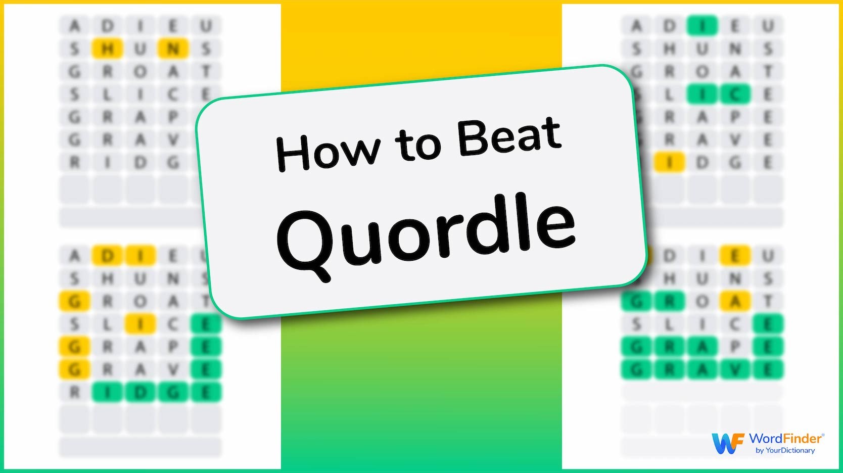 Quordle Tips and Strategies (For Other WordleInspired Games Too)