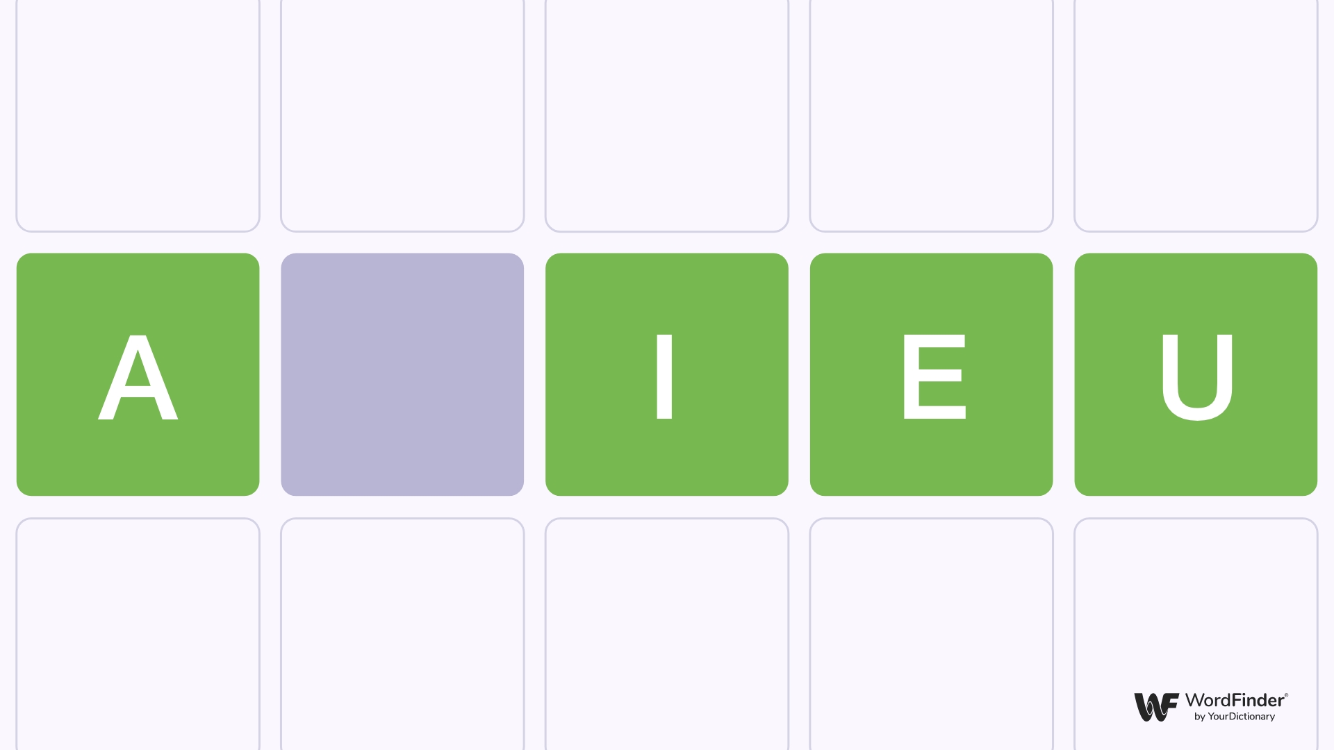 List of 5 Letter Words With 4 Vowels (for Wordle and More)