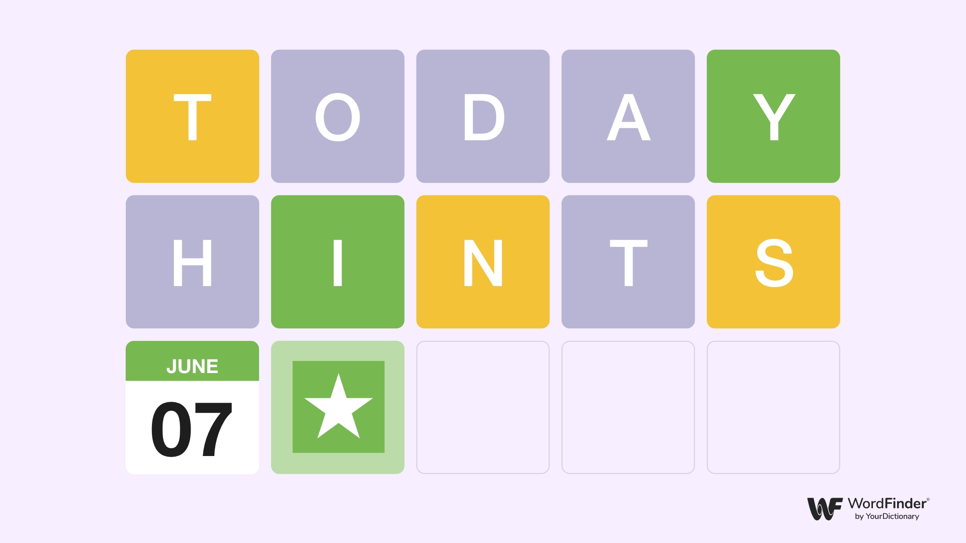 Today’s Wordle Hints and Answer Friday, June 7 2024 (1084)