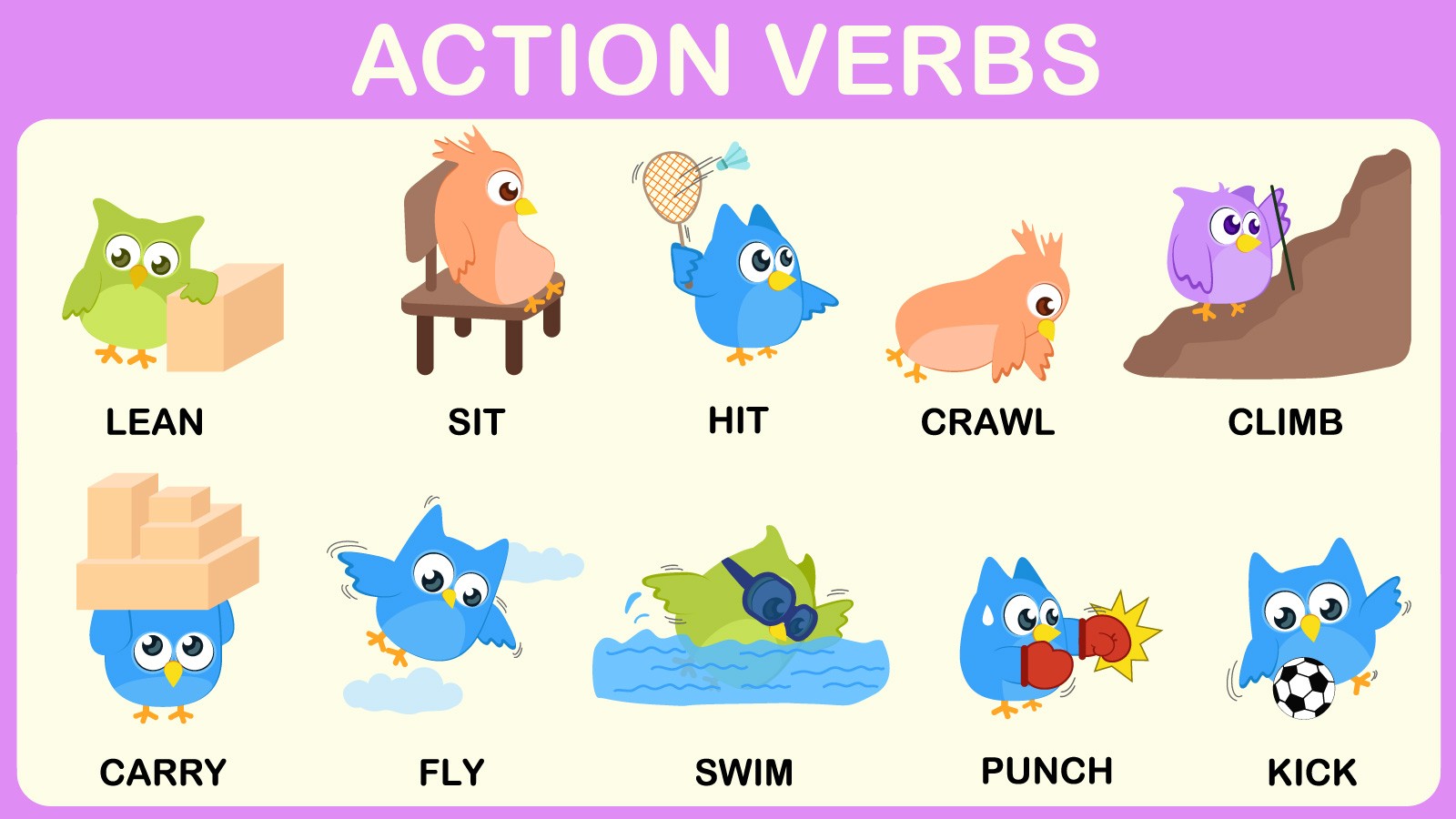 10 Fun Verb Games and Activities for Kids