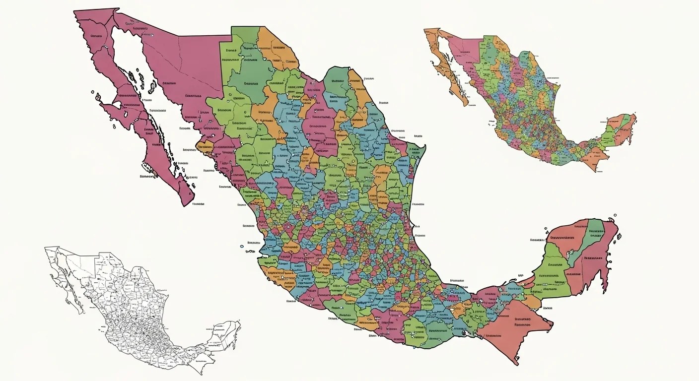 El Mapa de Códigos Postales de México Así se Organiza Nuestro Territorio