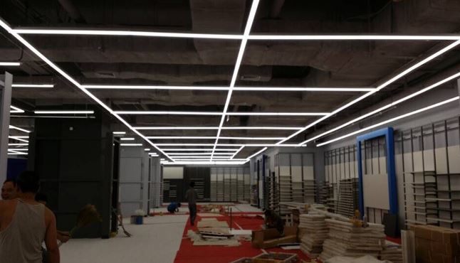Perfil Linear de LED 35x67 80W 240cm 4000K 7200lm