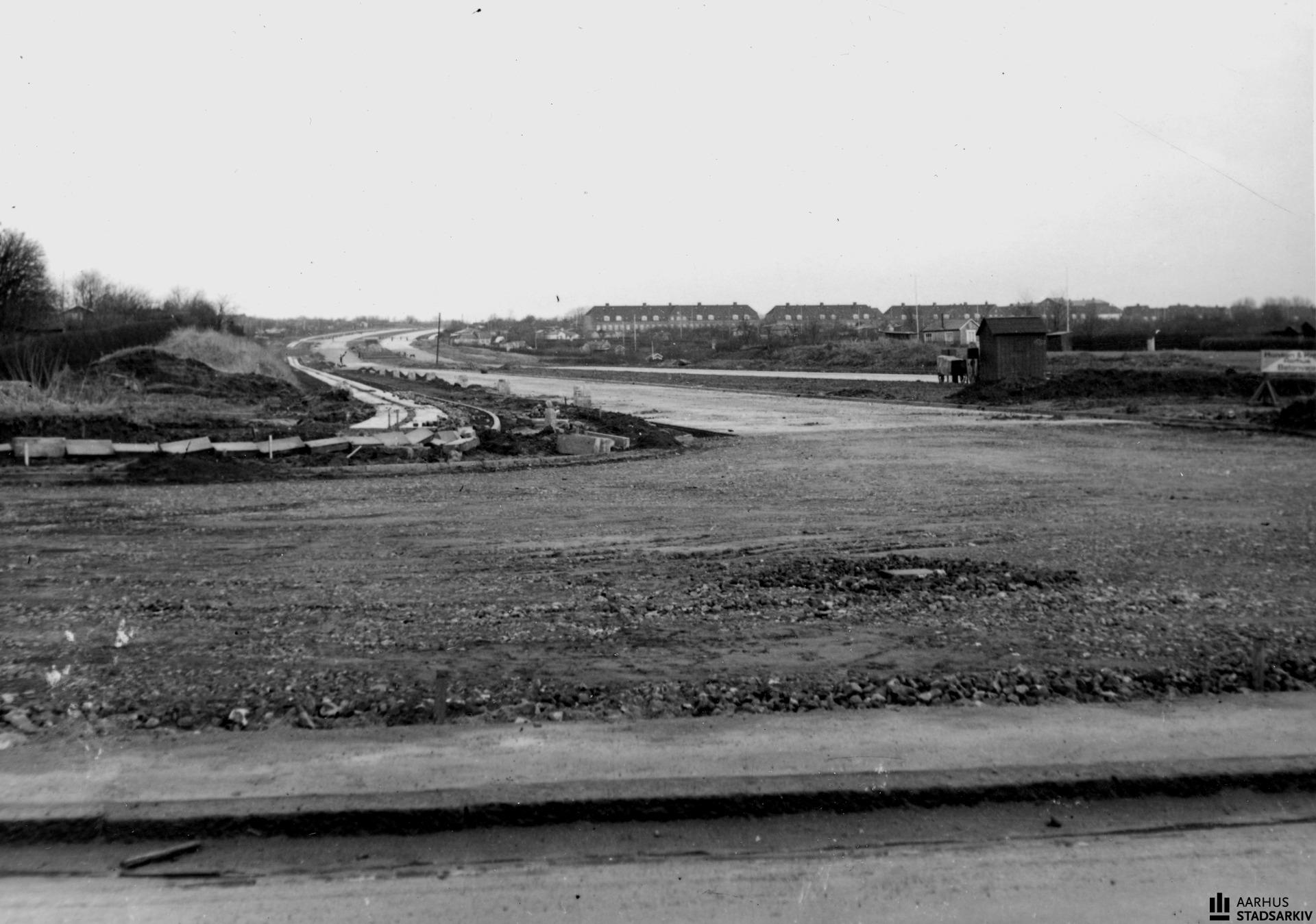 Vestre Ringgade set mod nord fra AarhusArkivet