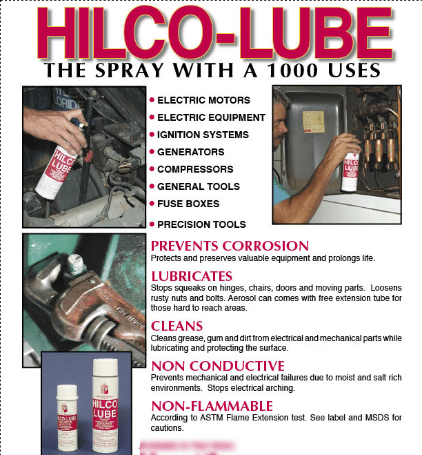 LC Industries Hilco Lube Aerosol — LCI808752
