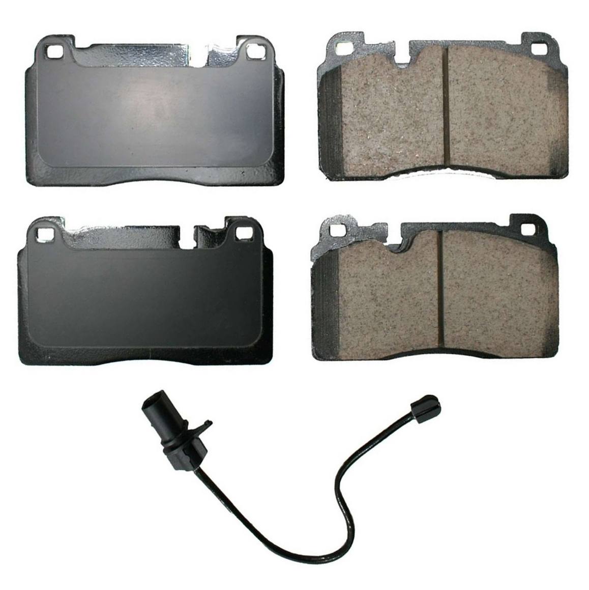 Disc Brake Pad Set Front (Ceramic) (Euro Ultra Premium) Akebono Euro