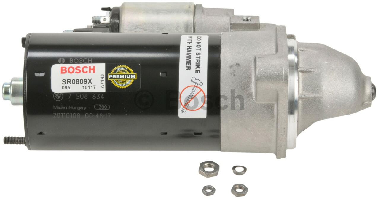 Starter Motor (Rebuilt) Bosch SR0809X
