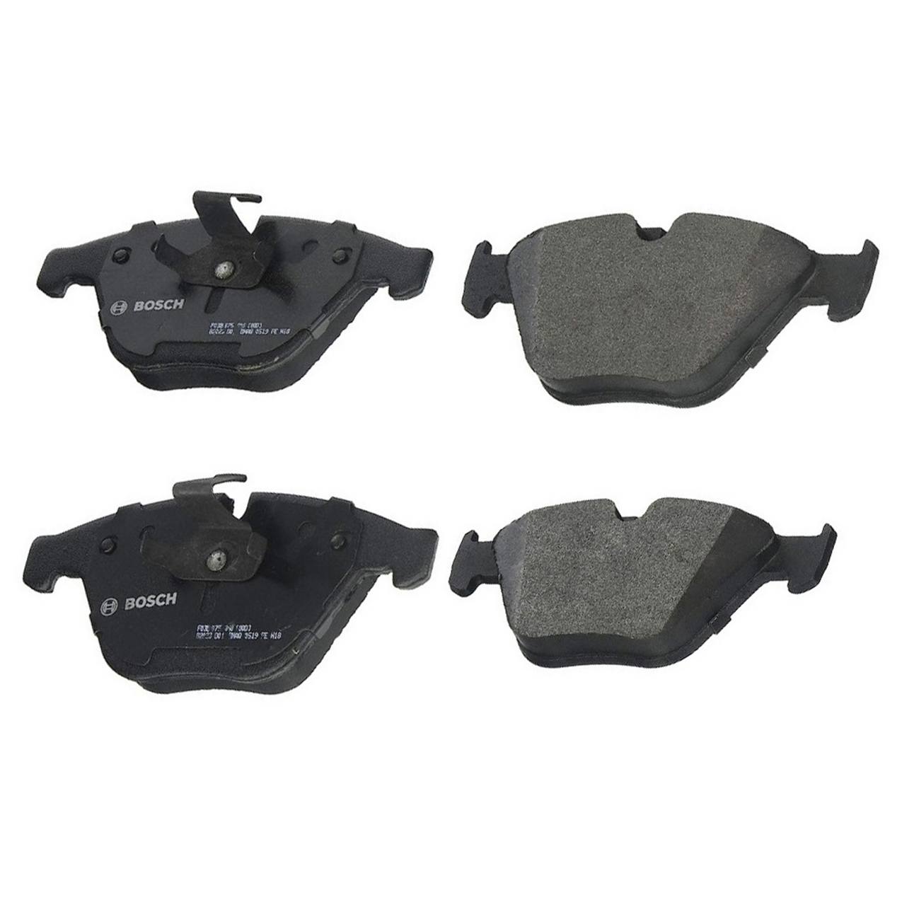 BMW Brake Kit Front 348mm Rotors SemiMetallic Pads Bosch QuietCast