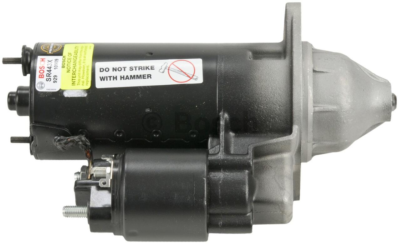 BMW Starter Motor (Rebuilt) 12411720643 Bosch SR443X Bosch SR443X
