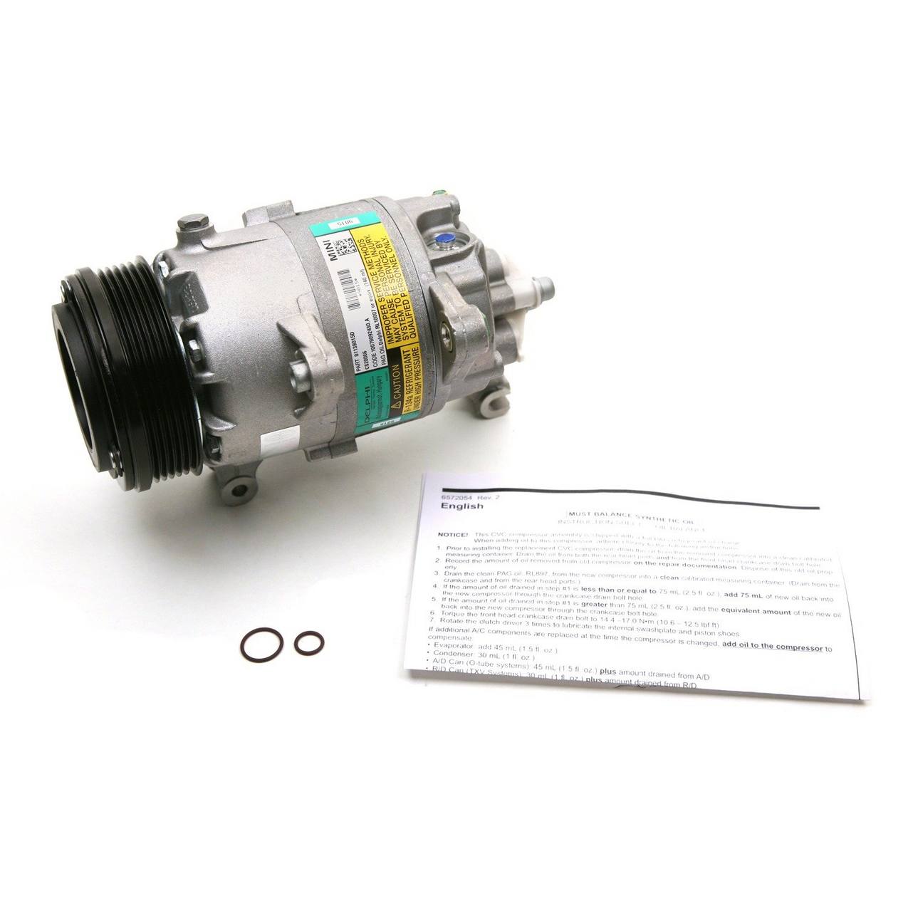 Mini A/C Compressor 64526918122 Delphi CS20066 Delphi CS20066