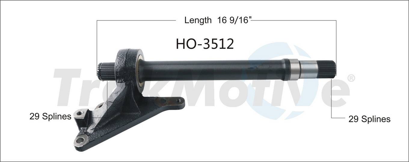 CV Intermediate Shaft Front Passenger Side (Intermediate Shaft