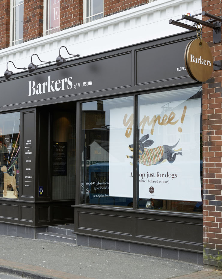 Barkers concept store Our Work Interior and Retail Branding Design