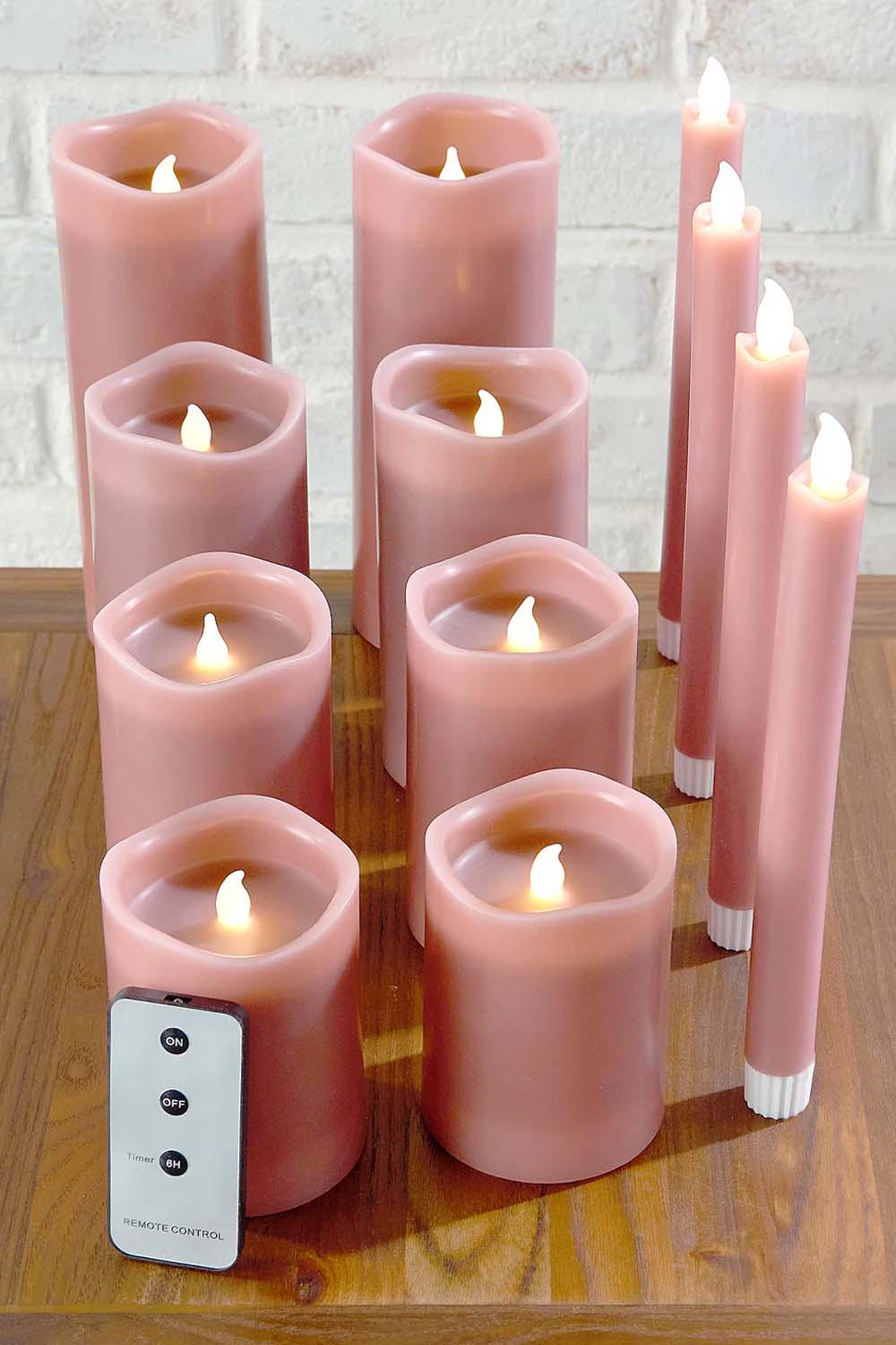 Home Reflections Ultimate Flameless Candle Set Set of 12pcs eBay