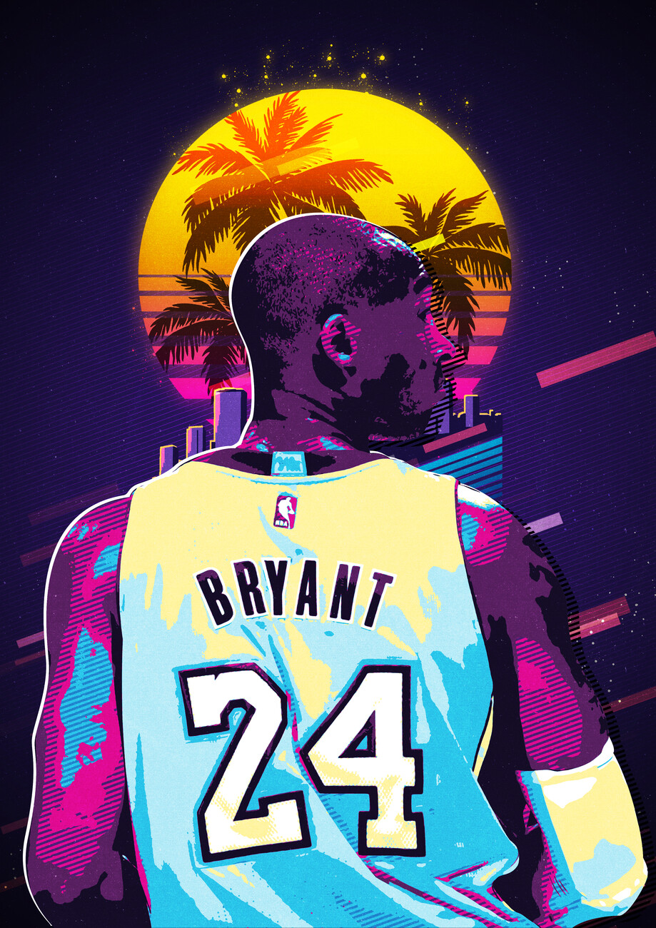 Wall Art Print kobe bryant basketball Europosters