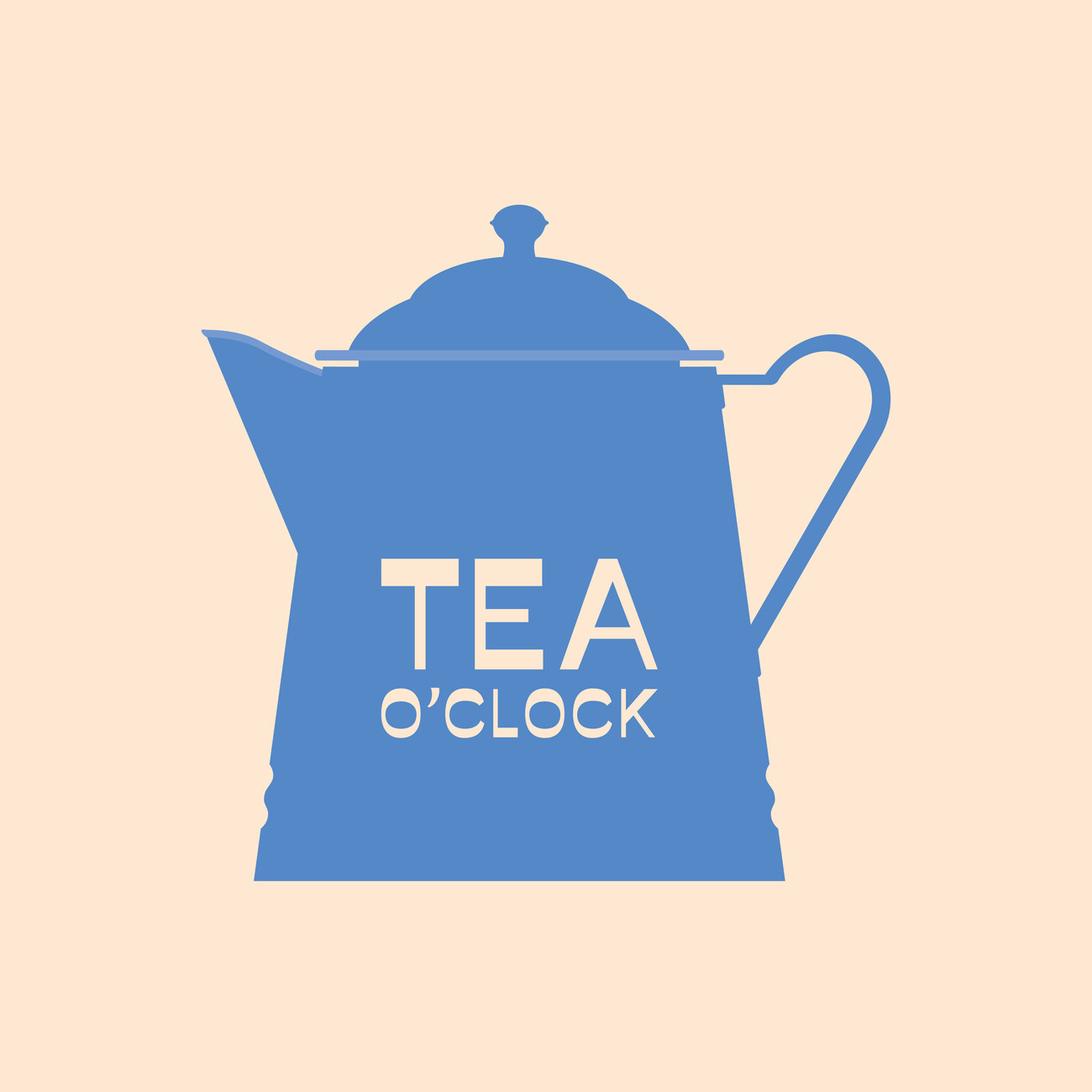 Wall Art Print Tea o'clock 3 UKposters