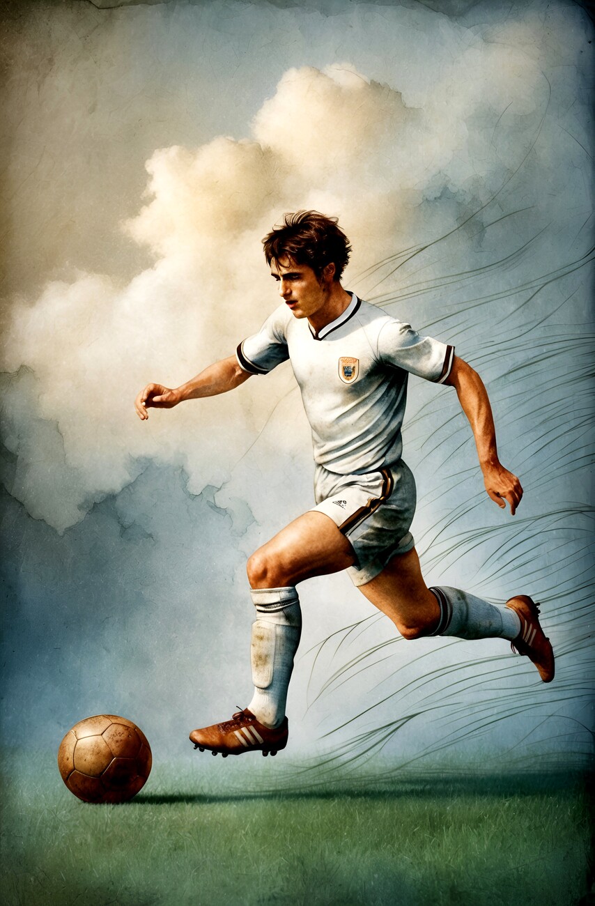 Vintage Football Poster The Hibees Hibernian Football Poster Print