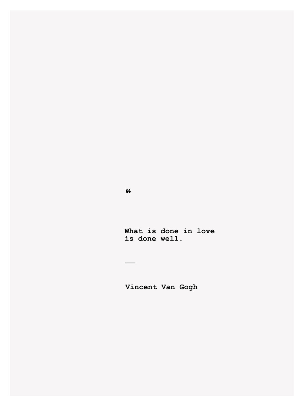 Cool Van Gogh Love Quote 2022 Konstnärliga Illustration | Van Gogh Quote | Europosters.se