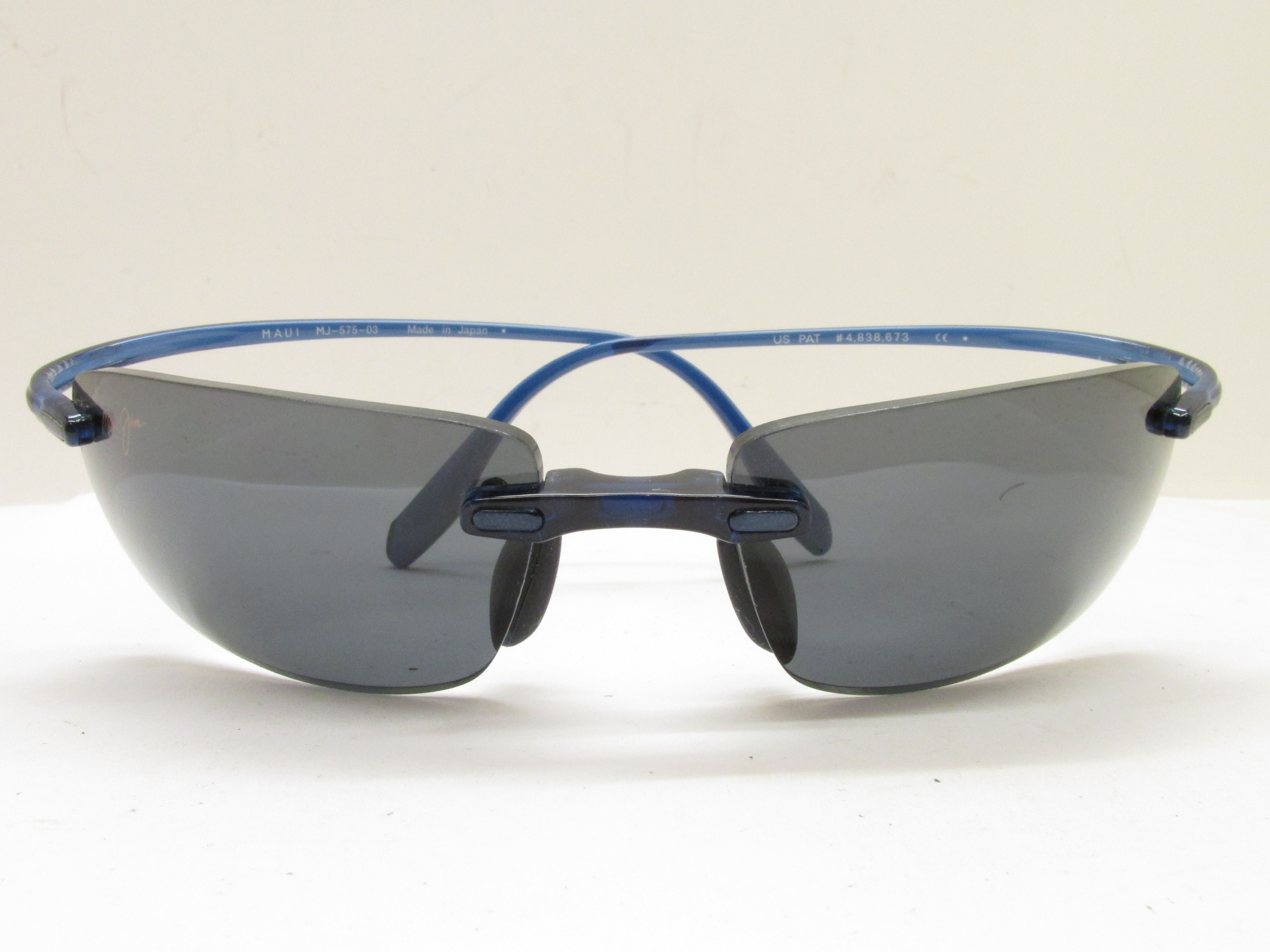 Maui Jim MJ 57503 Pele Rimless Eyeglasses EYEWEAR FRAMES blue wrap TV5