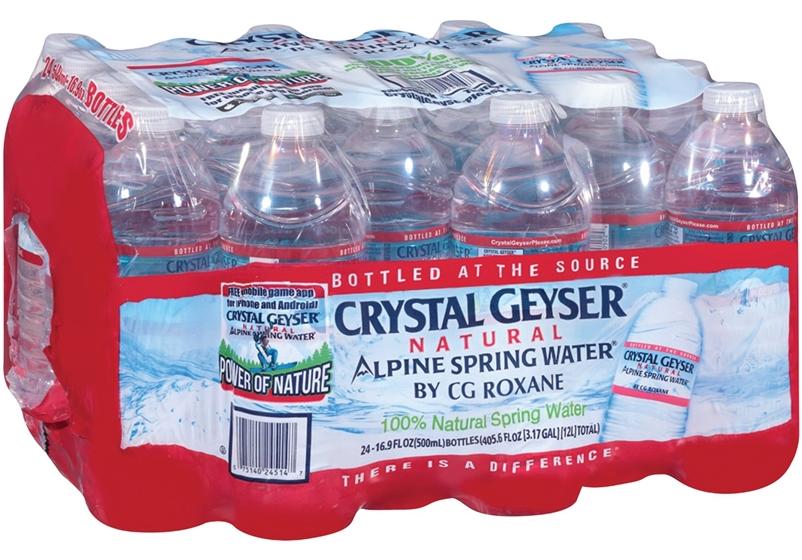 does crystal geyser delivery water Jame Guevara