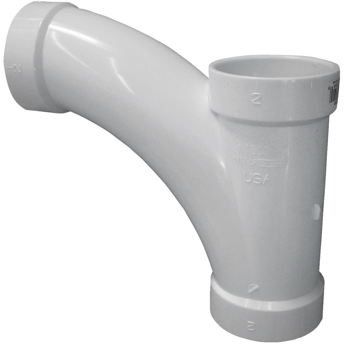 11/2 Inch PVC Long Turn Wye Dwv With 1/8 Bend FPV TY112, 44 OFF