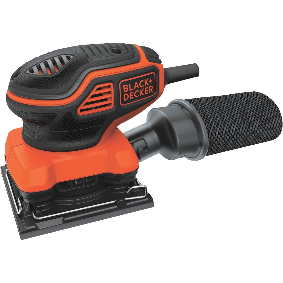 Black & Decker 1/4 Sheet 2.0A Finish Sander | Elitsac, Inc.