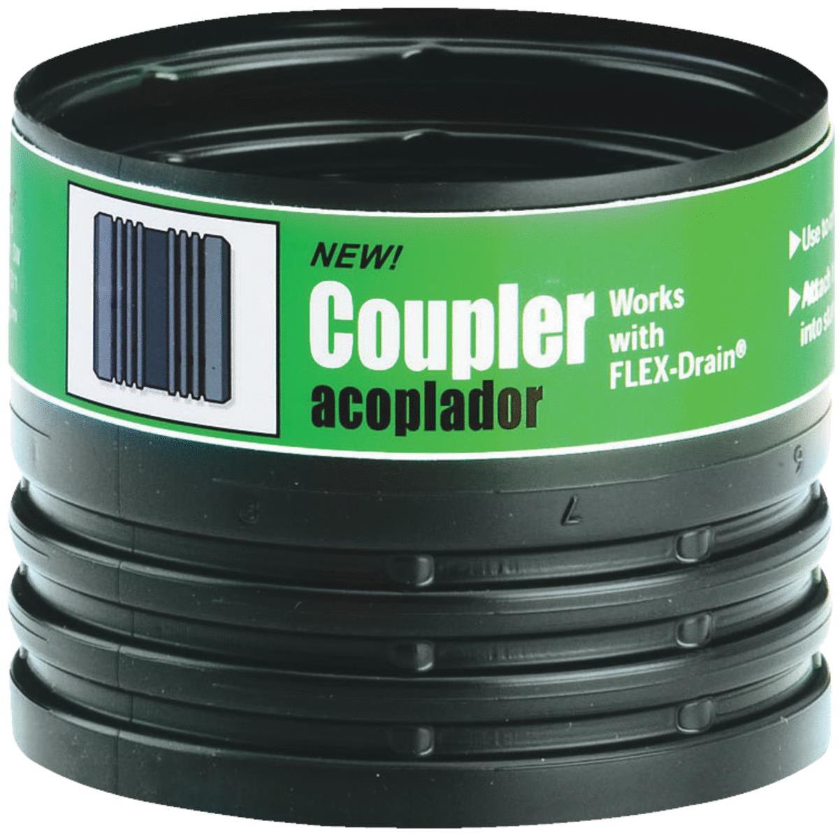 Amerimax FlexDrain 4 In. W x 3 In. L FlexDrain Flexible Coupler Home Center