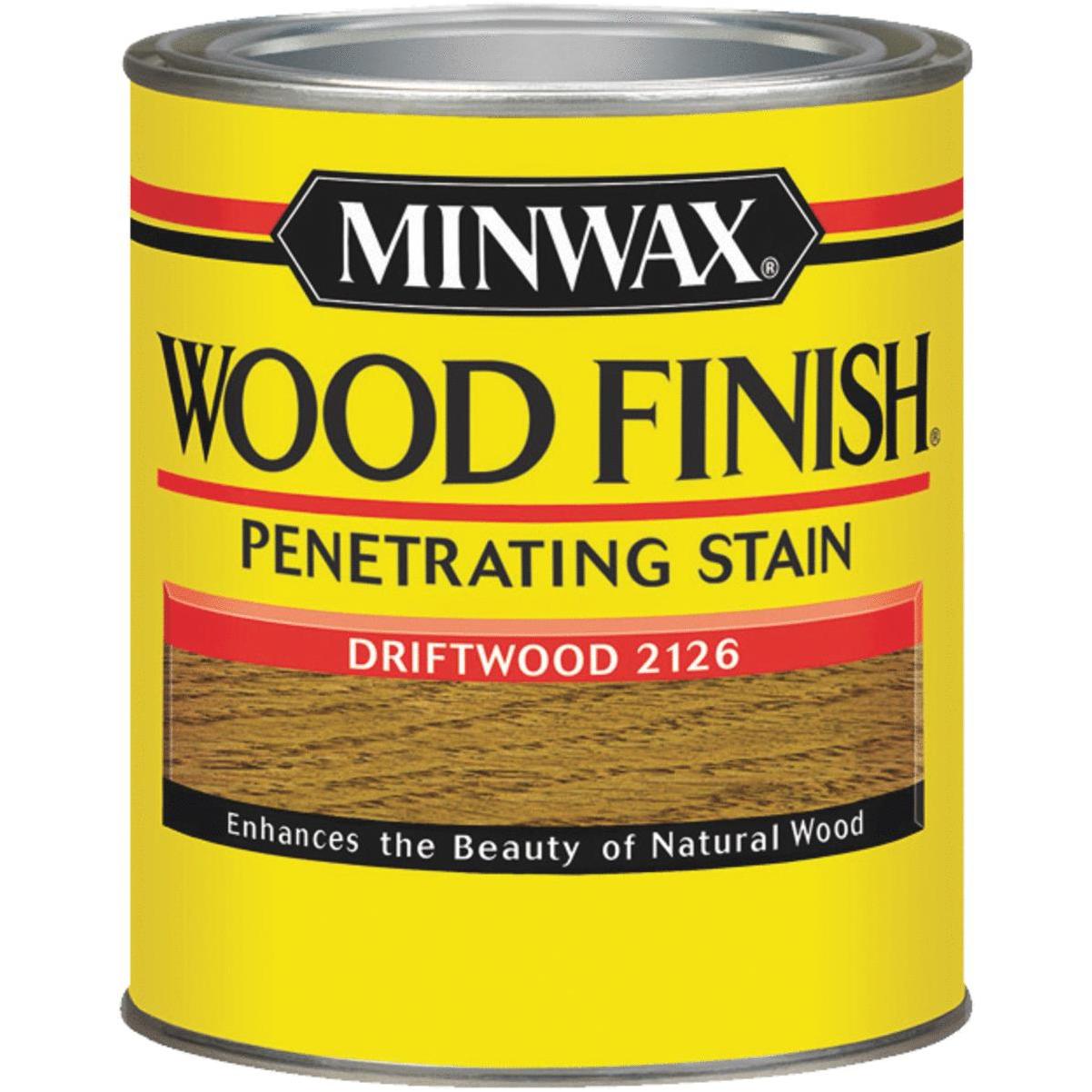 Minwax Wood Finish Stain, Driftwood, 1/2 Pt. Elitsac, Inc.