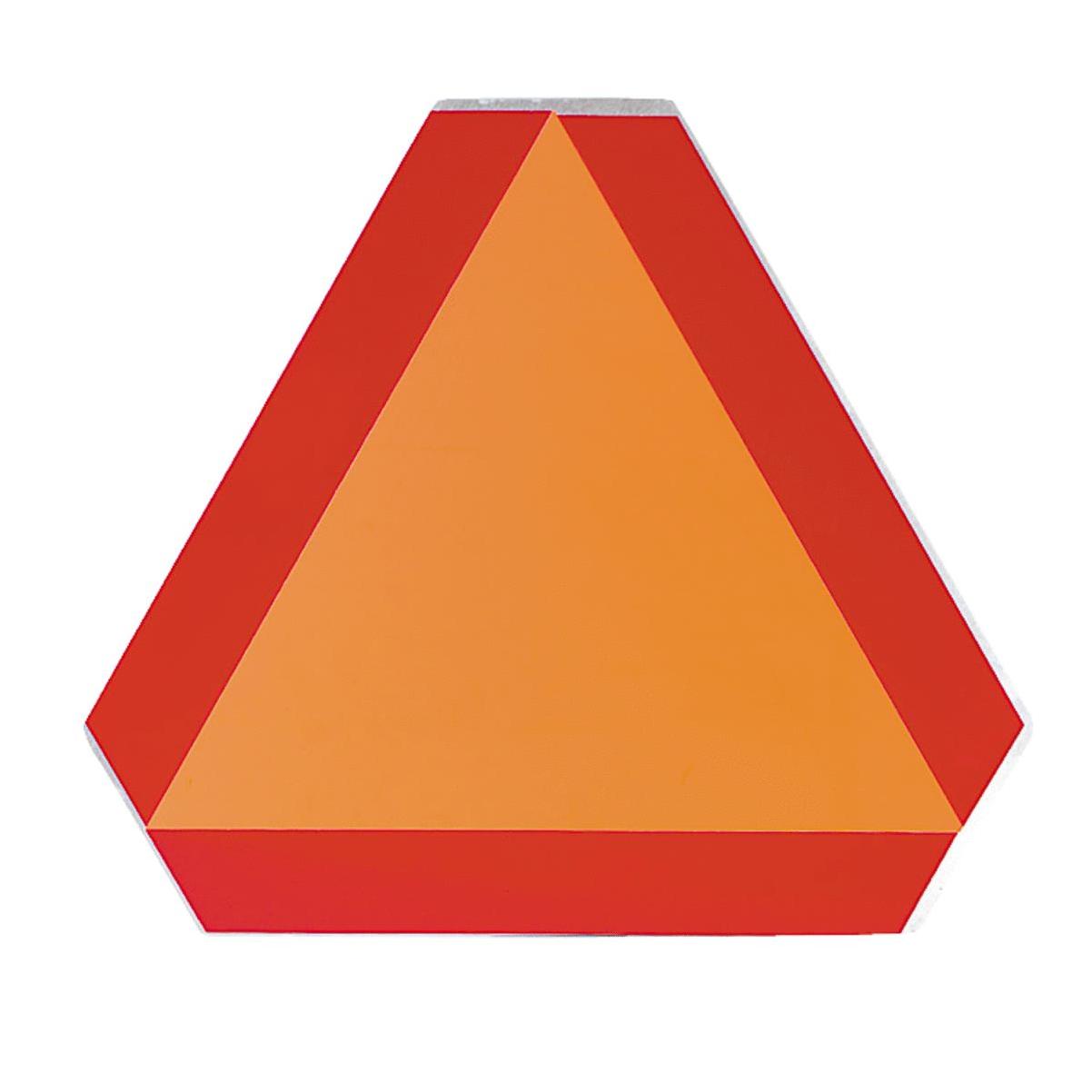 Safety Vehicle Emblem 16 In. x 14 In. Slow Moving Vehicle Emblem