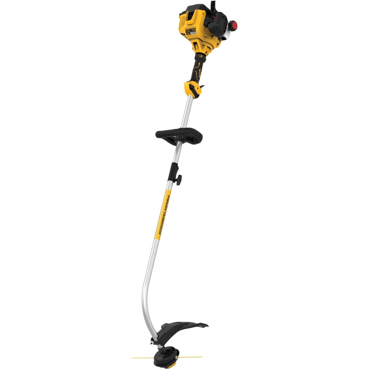 DEWALT Trimmer Plus 27cc 2-Cycle 17 In. Curve Shaft Gas String Trimmer