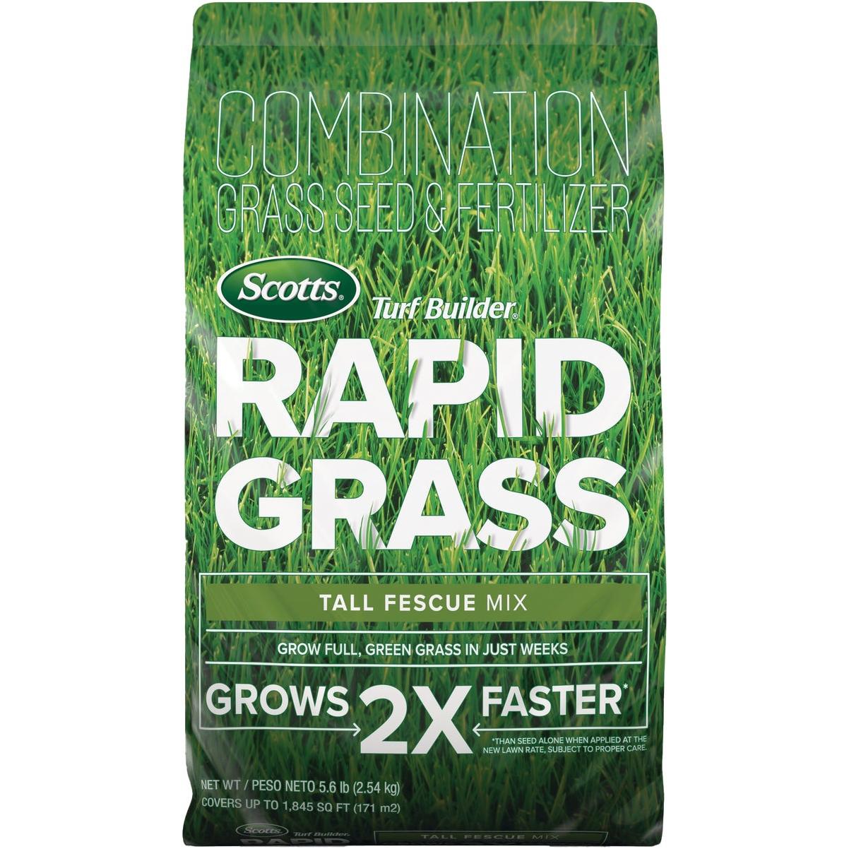 Scotts Turf Builder Rapid Grass 5.6 Lb. 1845 Sq. Ft. Tall Fescue Mix