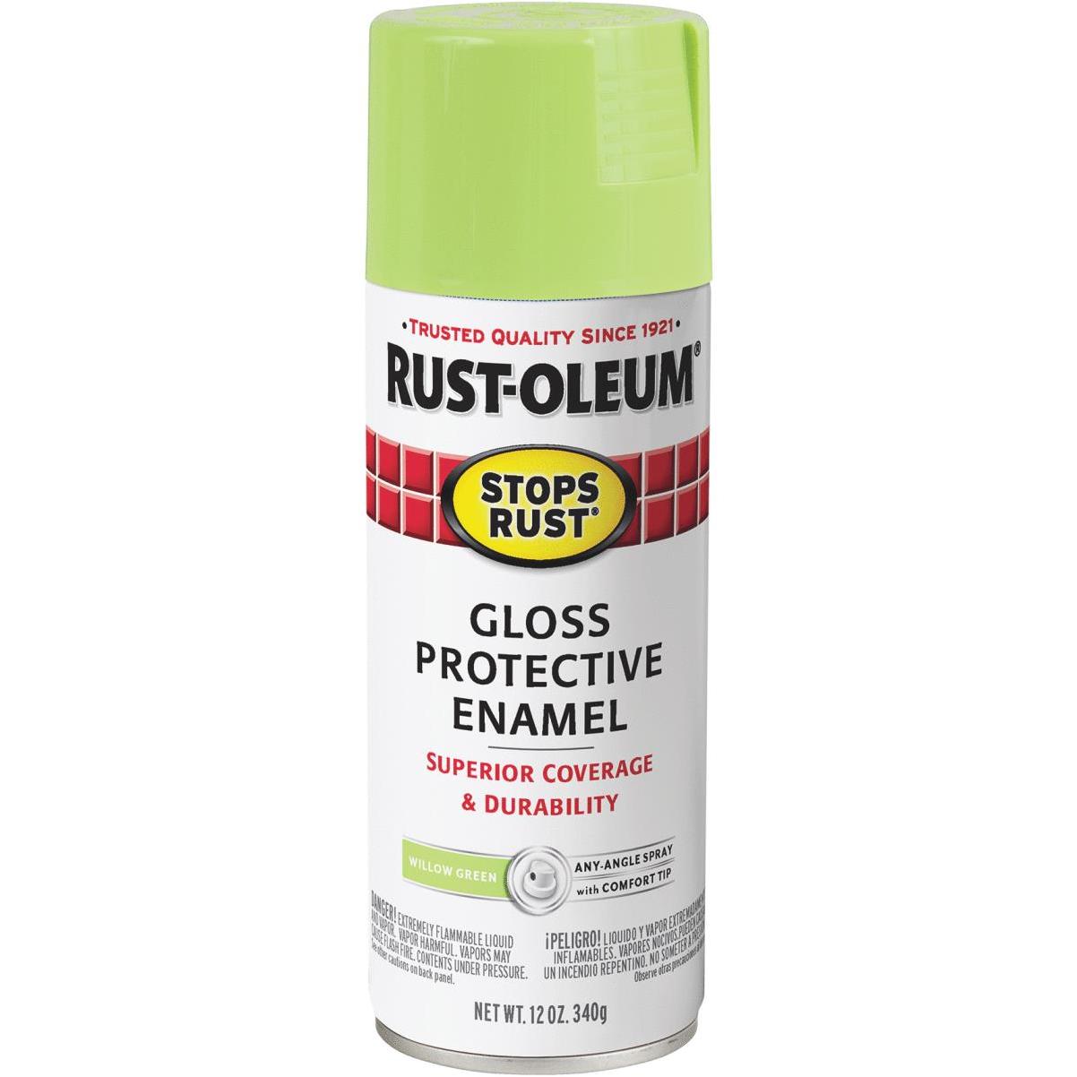 RustOleum FLUORESCENT GREEN SPRAY PAINT Bright Neon Color HIGH