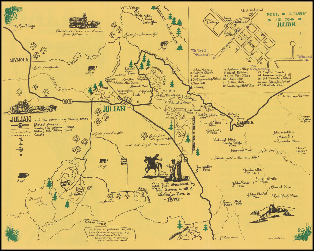 Julian Where the Winds from the Sea and Desert Meet! / All Roads