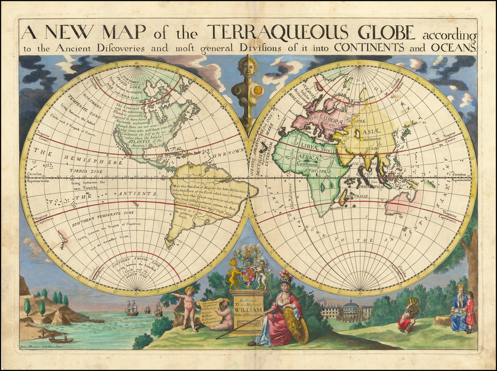 A New Map of the Terraqueous Globe a…