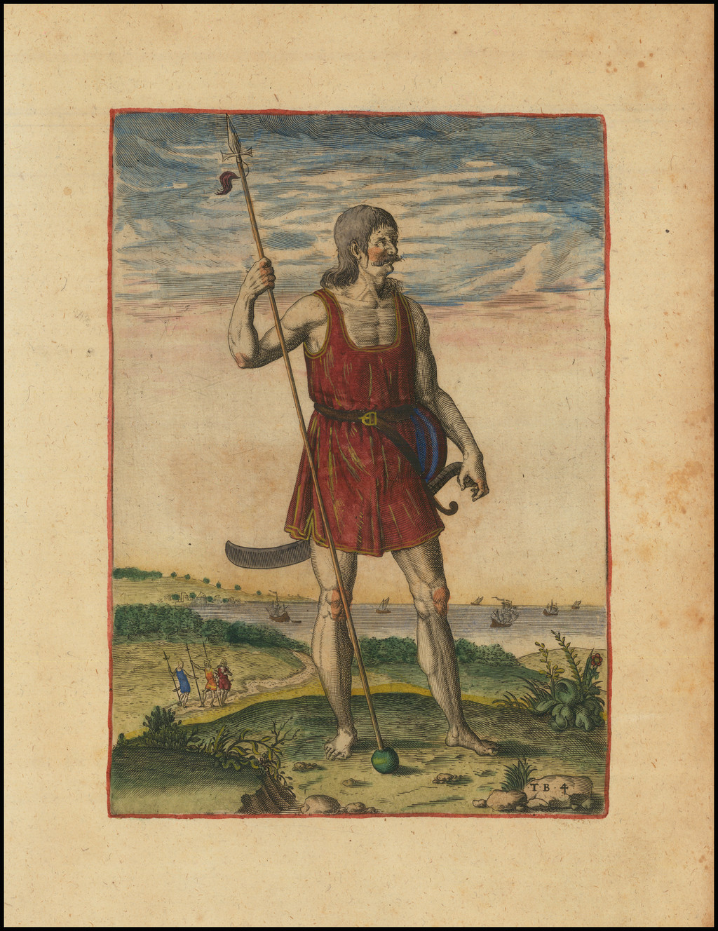[Pictis Man Holding Sword and Pict] Alterius viri Pictis vicini icon