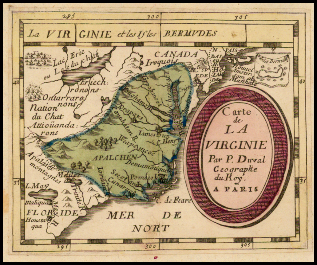 Pain Points De La Carte De Virginie Carte De la Virginie . . . Barry Lawrence Ruderman Antique Maps Inc.