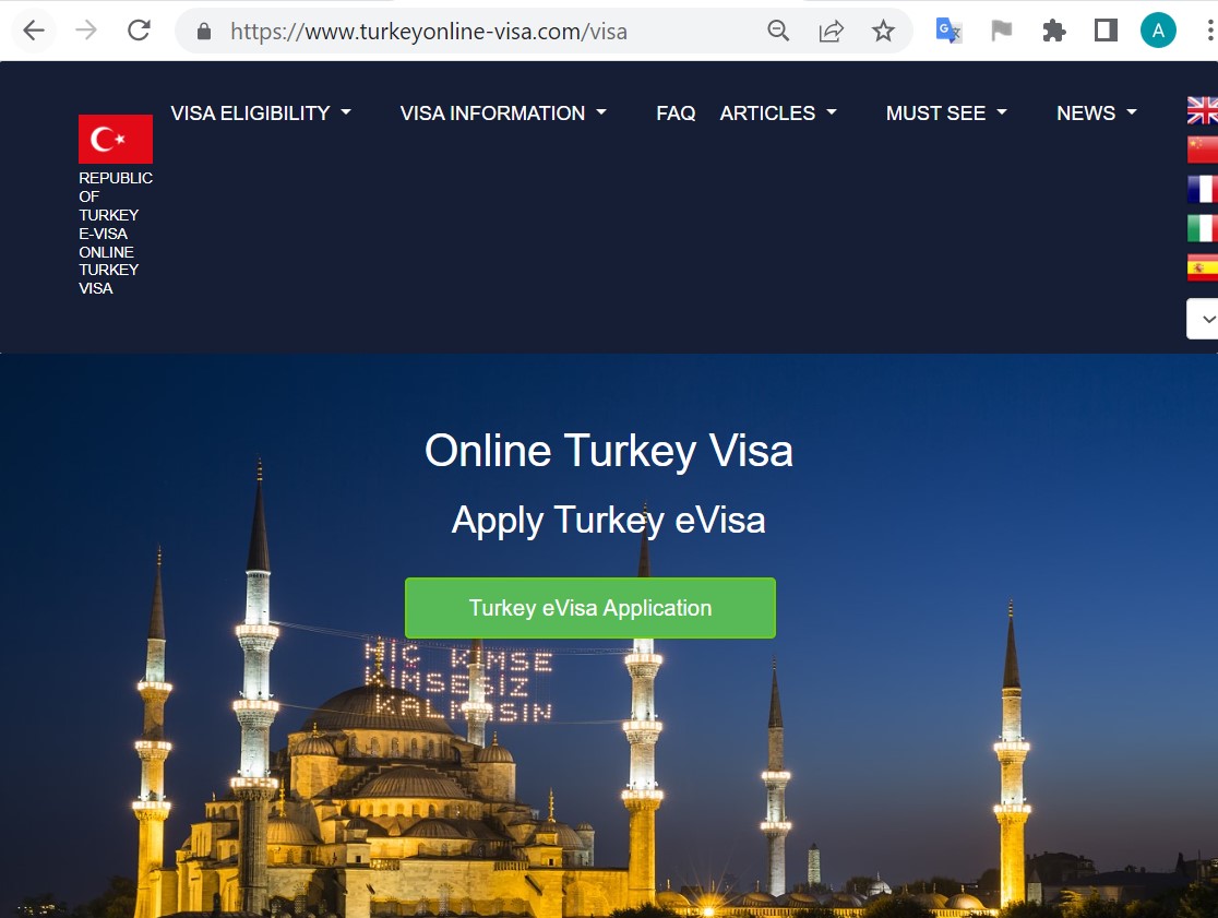 athanar01 (TURKEY Official Government Immigration Visa Application
