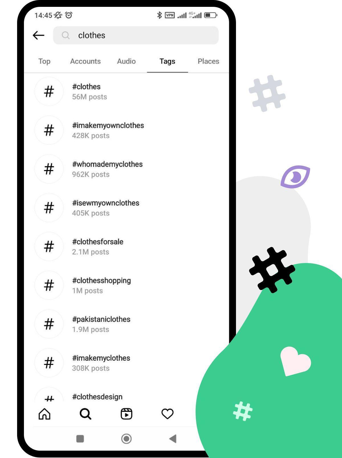 What are trending hashtags on Instagram in 2023 AppInstitute