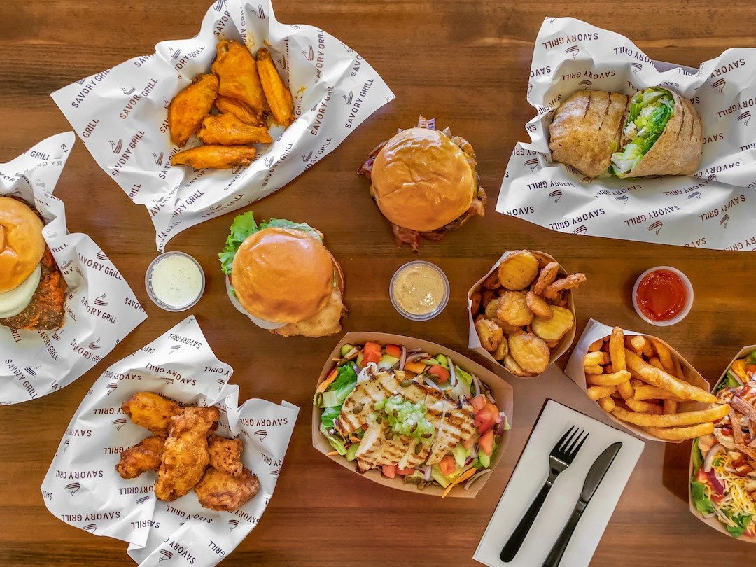 Burgers and Hot Chicken Sandwiches Savory Grill