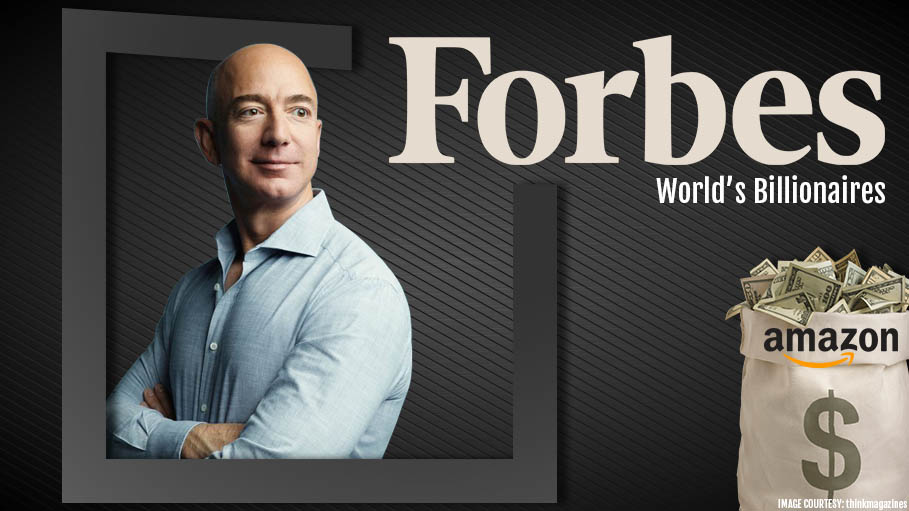 Forbes World’s Billionaires List Amazon Founder Jeff Bezos Tops