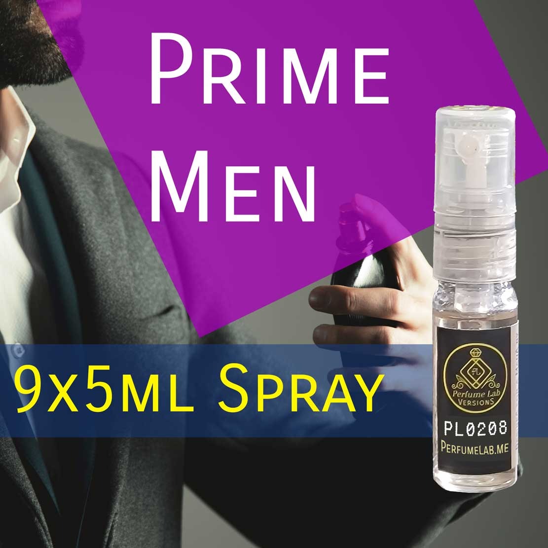 Prime Men YZ Versions 5ml EDP Spray Set