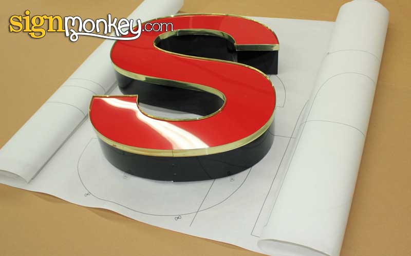 EZLit® Illuminated Channel Letters Sign